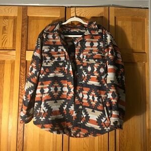 Kori America Oversized Aztec print Shacket